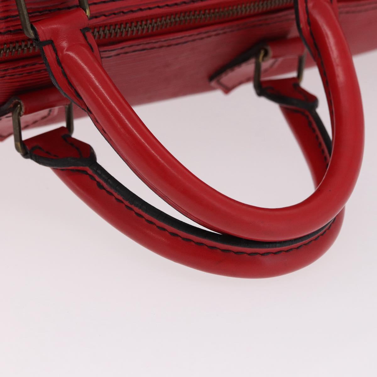 LOUIS VUITTON Epi Speedy 40 Hand Bag Red M42987 LV Auth 190401A