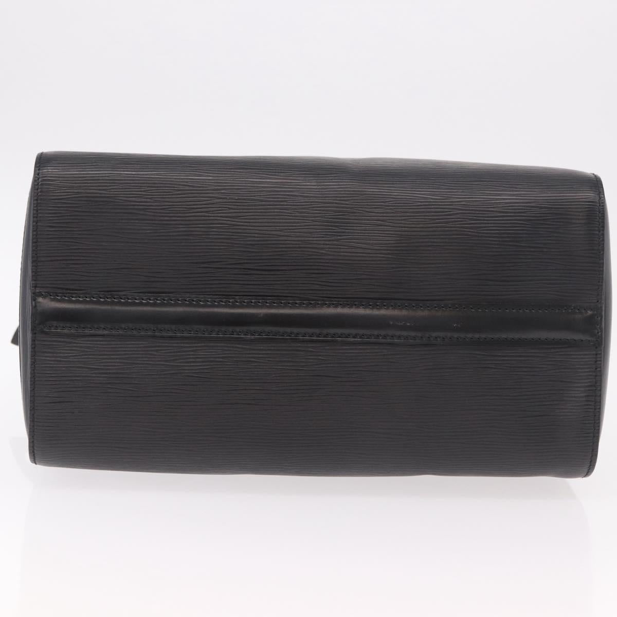 LOUIS VUITTON Epi Speedy 30 Hand Bag Noir Black M43002 LV Auth 190403SAV