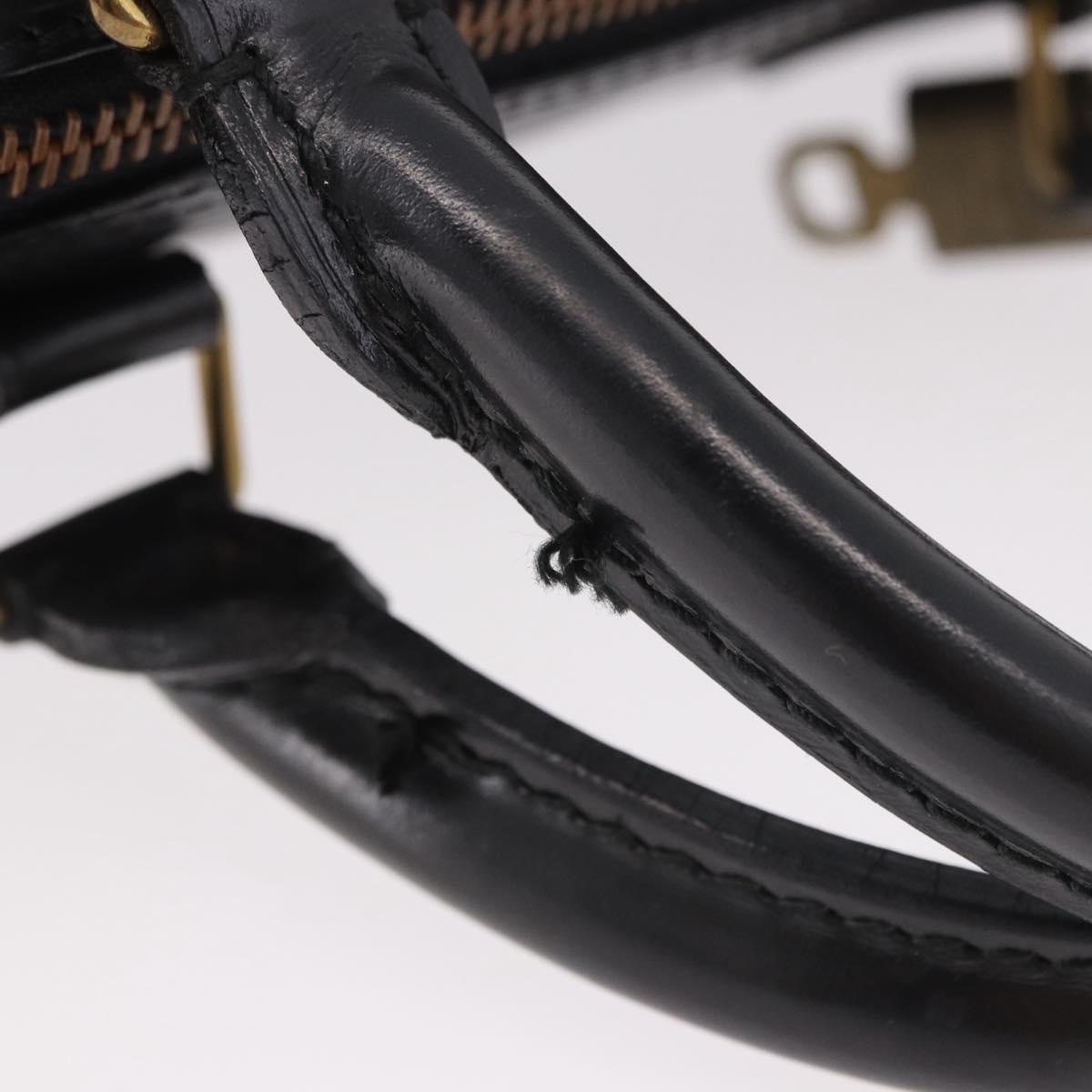 LOUIS VUITTON Epi Speedy 30 Hand Bag Noir Black M43002 LV Auth 190403SAV