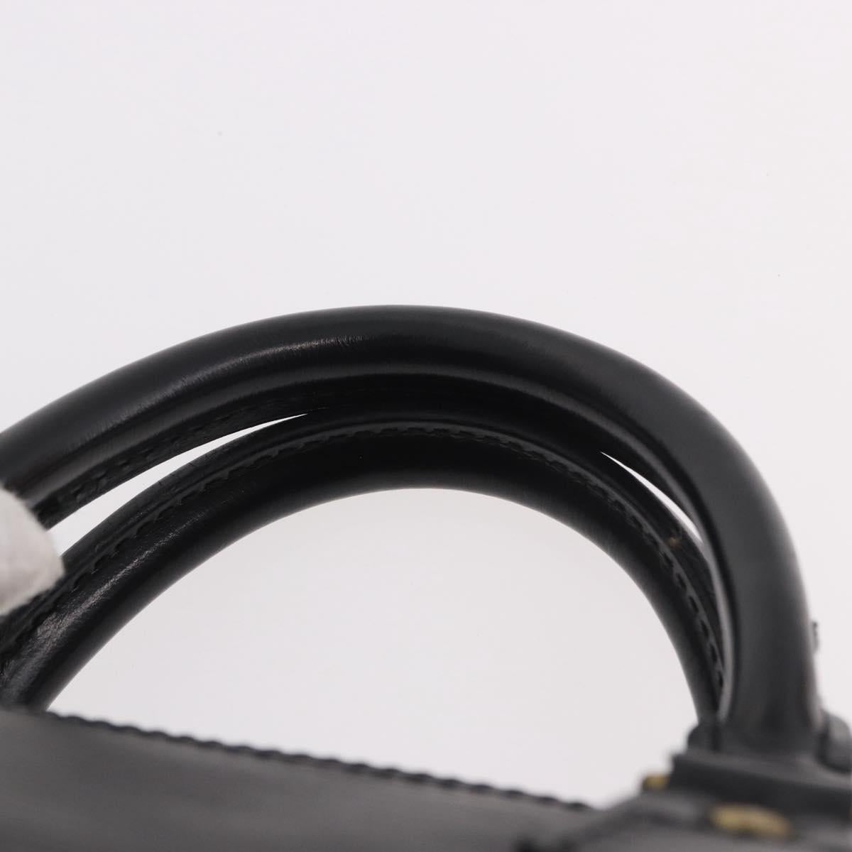LOUIS VUITTON Epi Speedy 30 Hand Bag Noir Black M43002 LV Auth 190403SAV