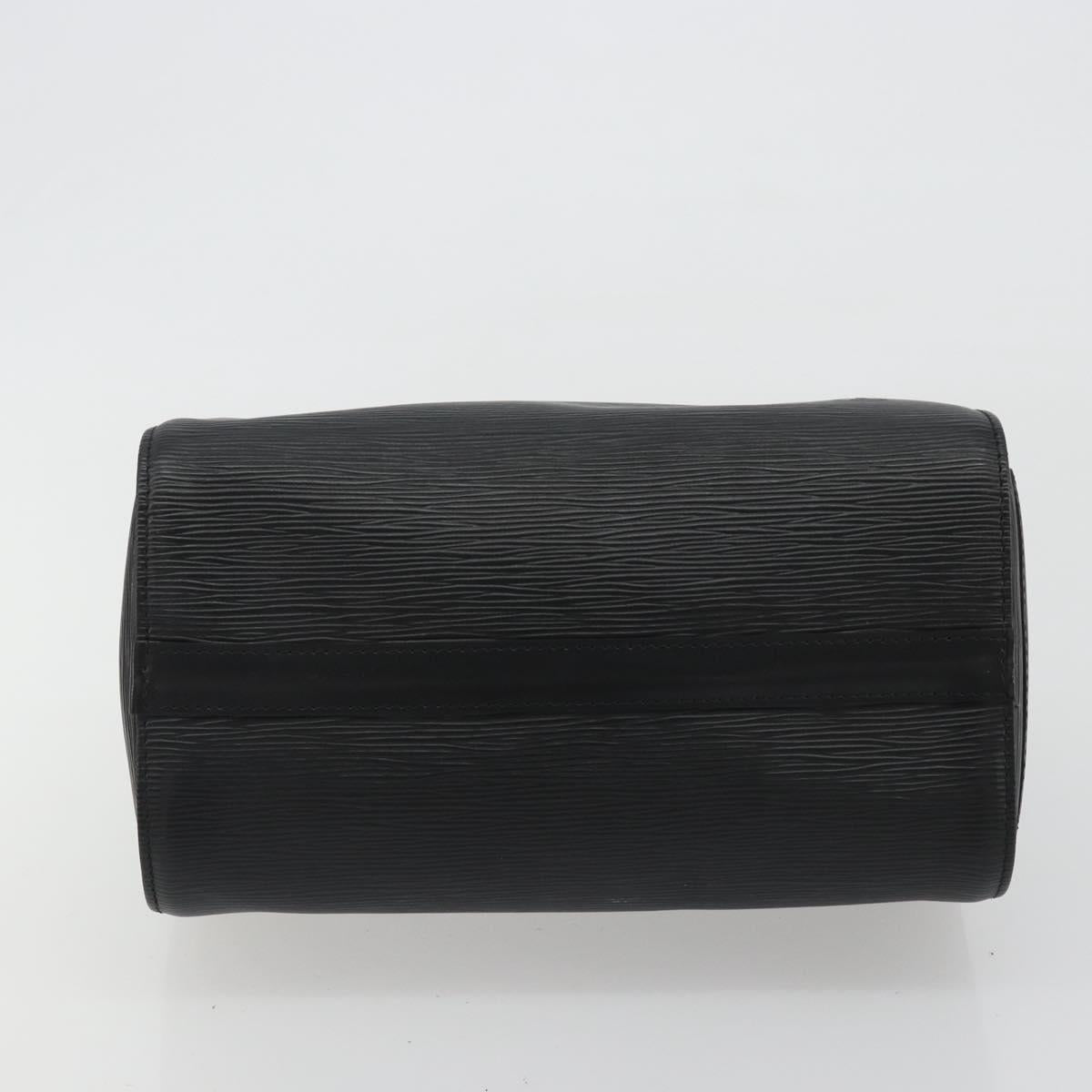 LOUIS VUITTON Epi Speedy 25 Hand Bag Black M59042 LV Auth 190404SAV