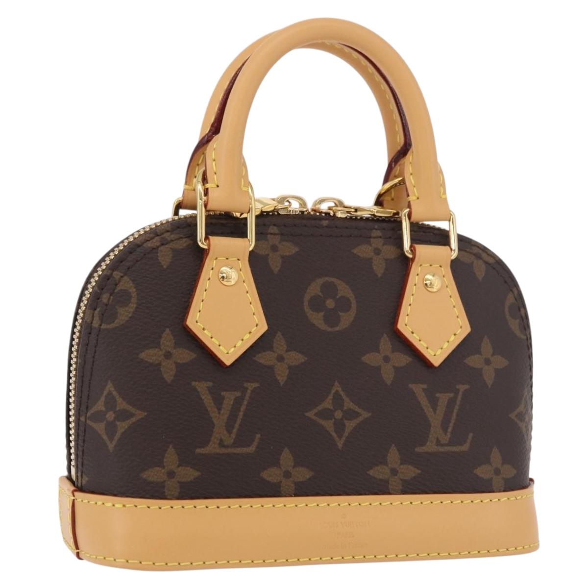LOUIS VUITTON Monogram Nano Alma Hand Bag M82717 LV Auth 190405SM