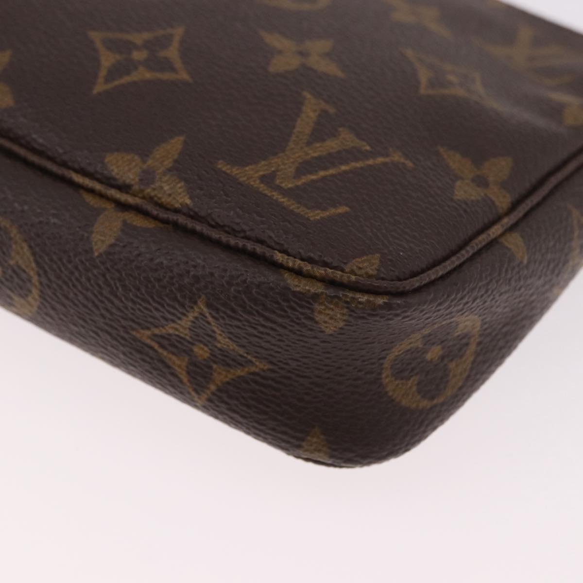 LOUIS VUITTON Monogram Pochette Accessoires Pouch M51980 LV Auth 190410A
