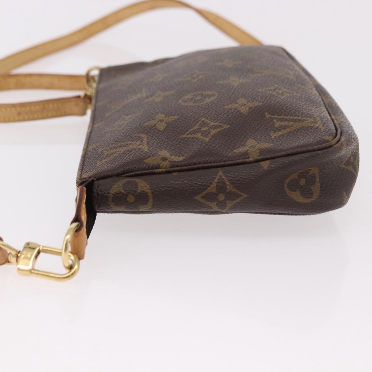 LOUIS VUITTON Monogram Pochette Accessoires Pouch M51980 LV Auth 190410A