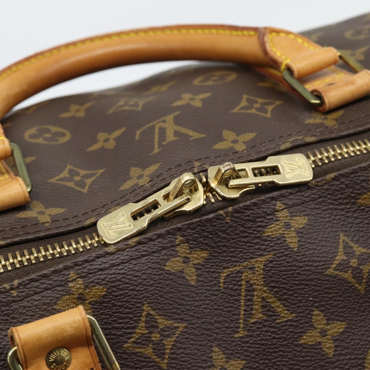 LOUIS VUITTON Monogram Keepall Bandouliere 60 Boston Bag M41412 LV Auth 190414A