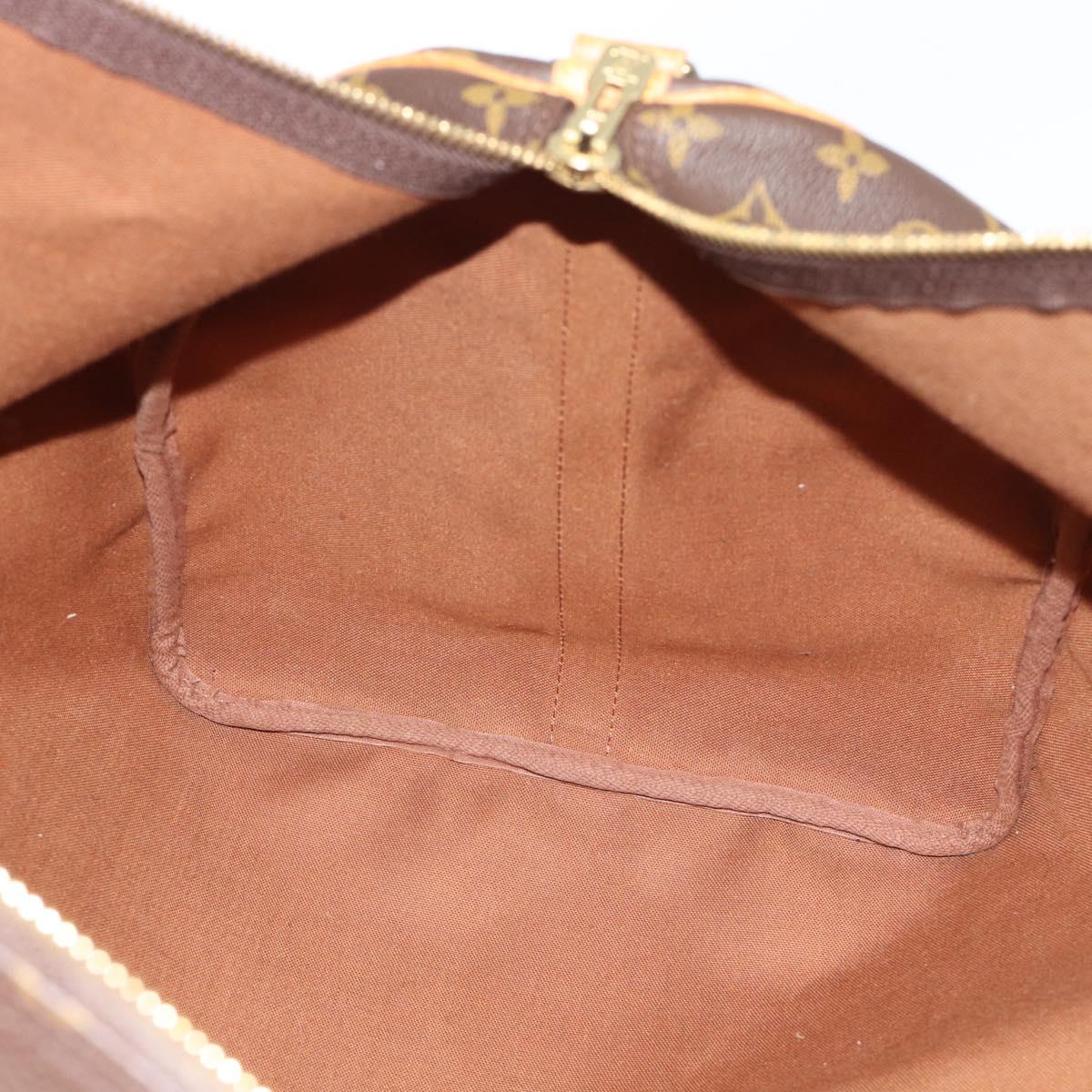 LOUIS VUITTON Monogram Keepall Bandouliere 60 Boston Bag M41412 LV Auth 190414A