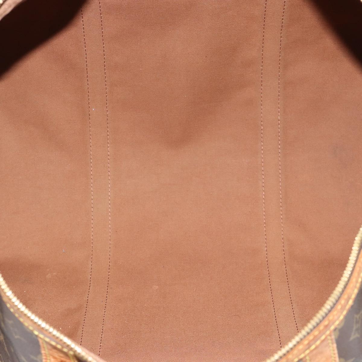LOUIS VUITTON Monogram Sac Souple 55 Boston Bag M41622 LV Auth 190415
