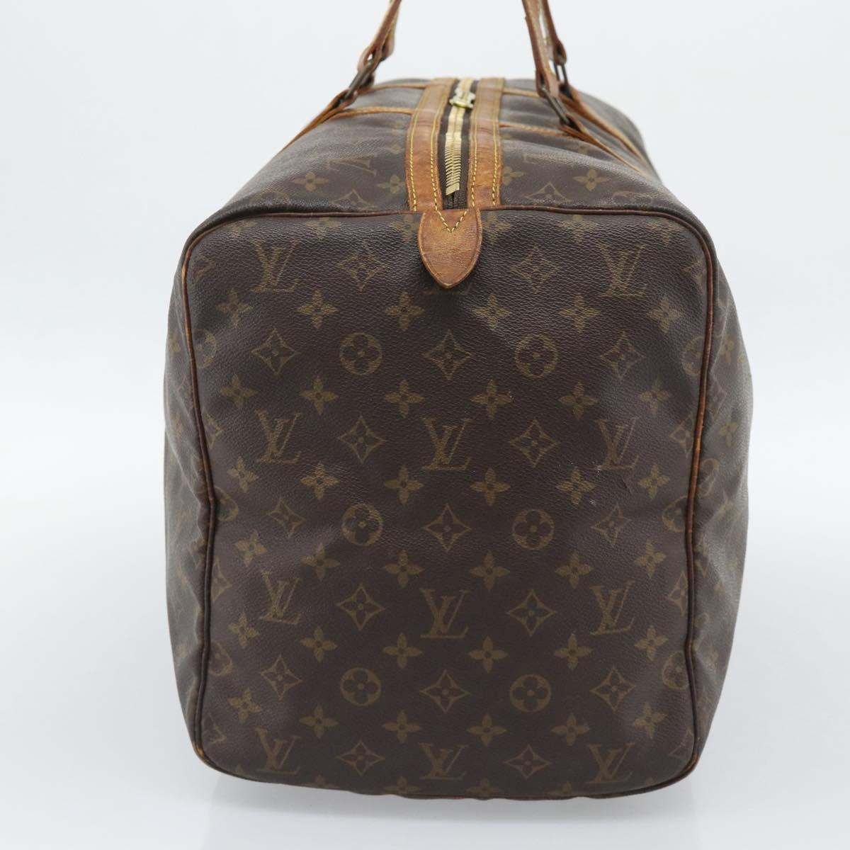 LOUIS VUITTON Monogram Sac Souple 55 Boston Bag M41622 LV Auth 190415