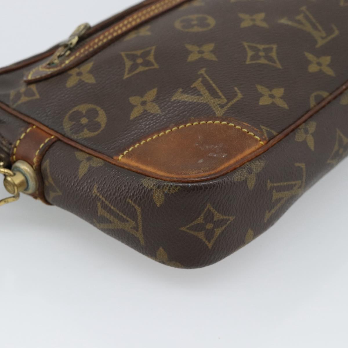 LOUIS VUITTON Monogram Marly Dragonne GM Clutch Bag M51825 LV Auth 190416