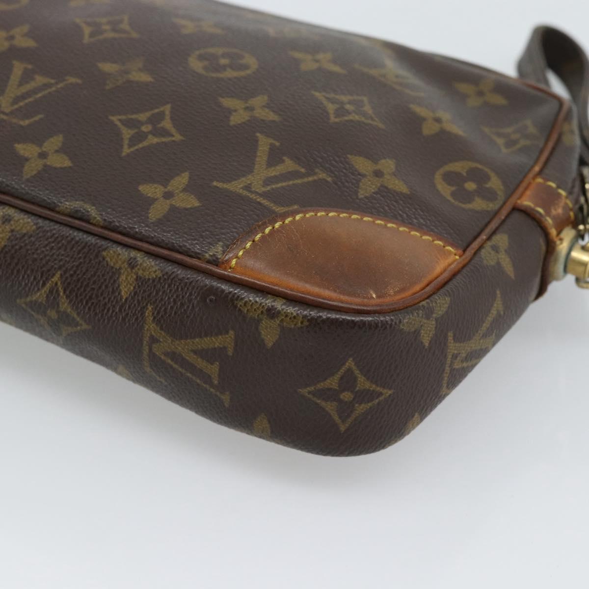 LOUIS VUITTON Monogram Marly Dragonne GM Clutch Bag M51825 LV Auth 190416