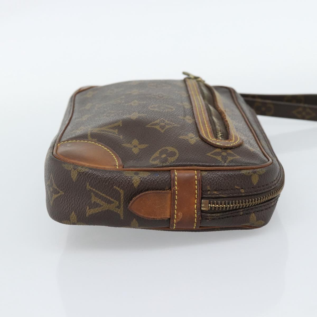 LOUIS VUITTON Monogram Marly Dragonne GM Clutch Bag M51825 LV Auth 190416