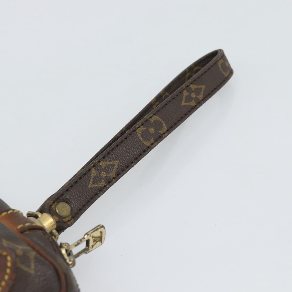 LOUIS VUITTON Monogram Marly Dragonne GM Clutch Bag M51825 LV Auth 190416