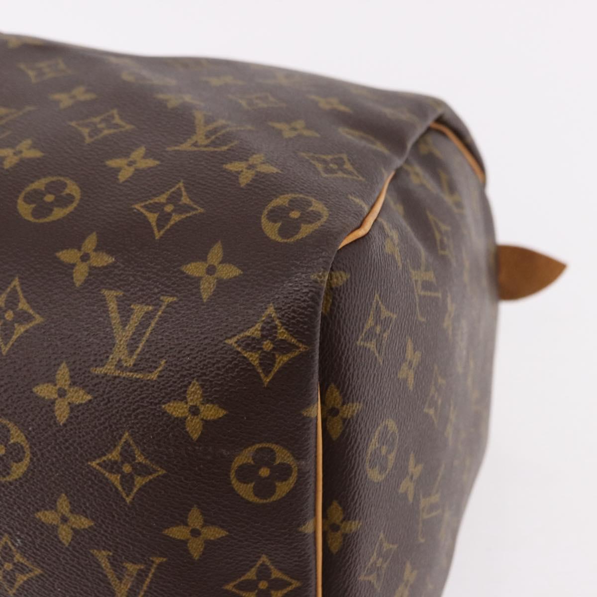 LOUIS VUITTON Monogram Keepall 50 Boston Bag M41426 LV Auth 190417A