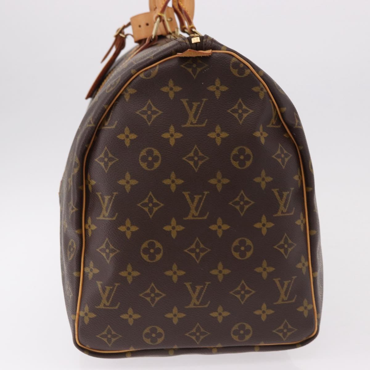 LOUIS VUITTON Monogram Keepall 50 Boston Bag M41426 LV Auth 190417A