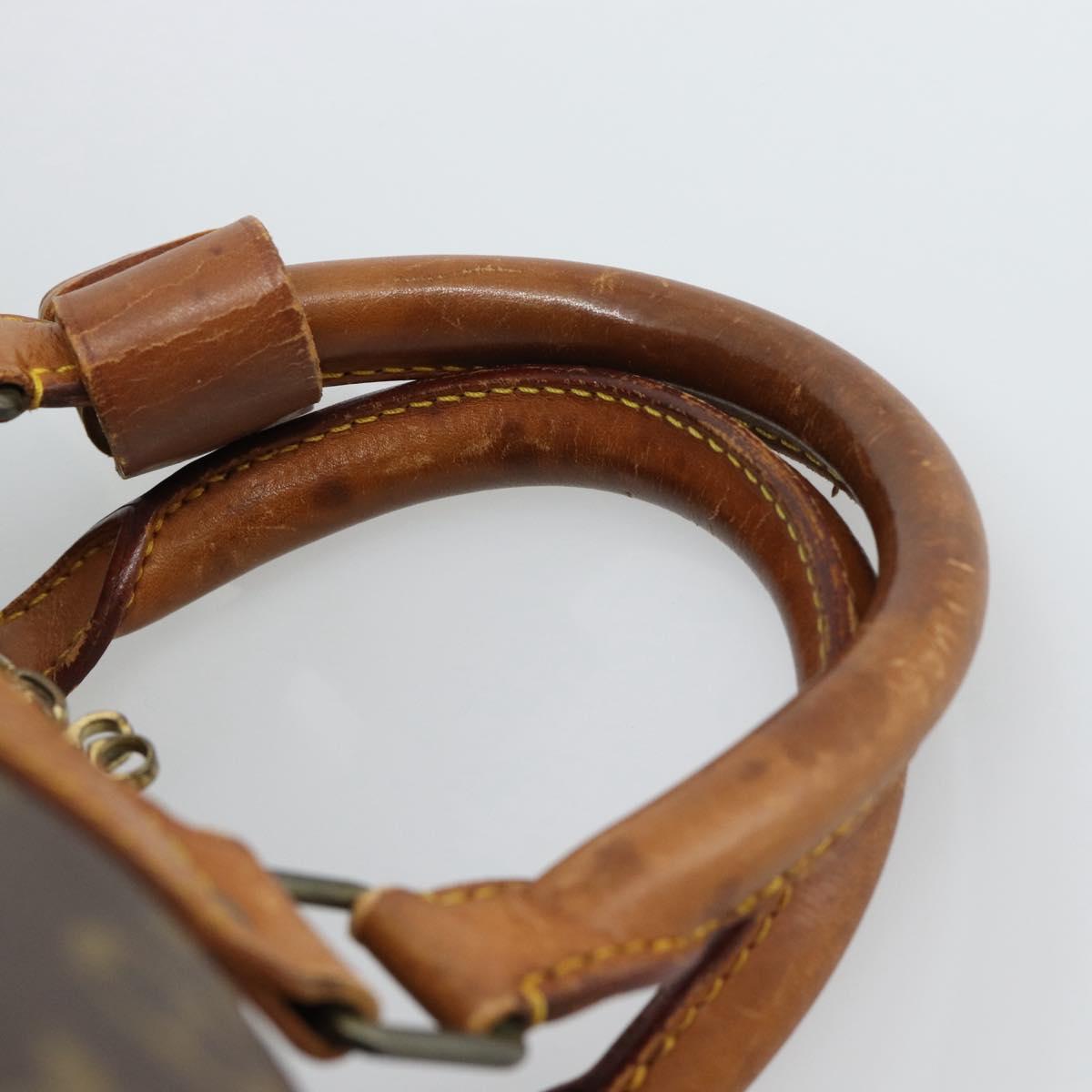 LOUIS VUITTON Monogram Keepall 55 Boston Bag M41424 LV Auth 190419