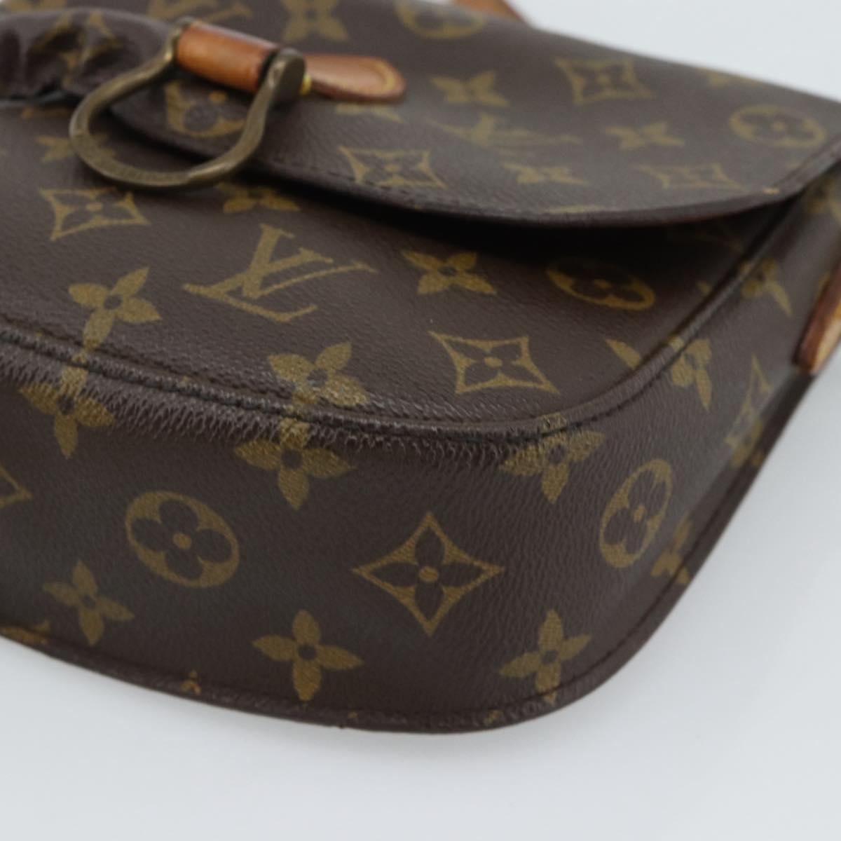 LOUIS VUITTON Monogram Saint Cloud MM Shoulder Bag M51243 LV Auth 190421