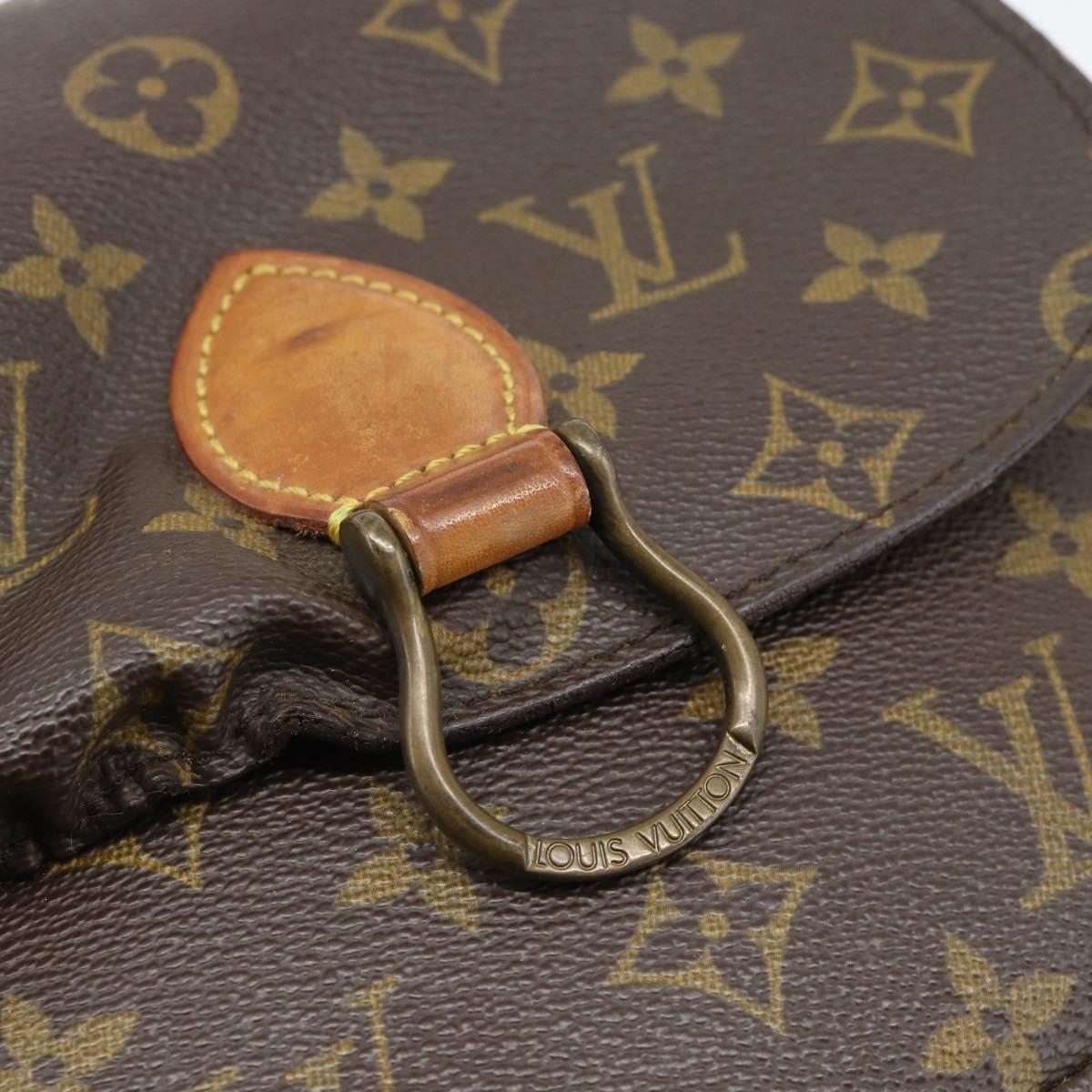 LOUIS VUITTON Monogram Saint Cloud MM Shoulder Bag M51243 LV Auth 190421