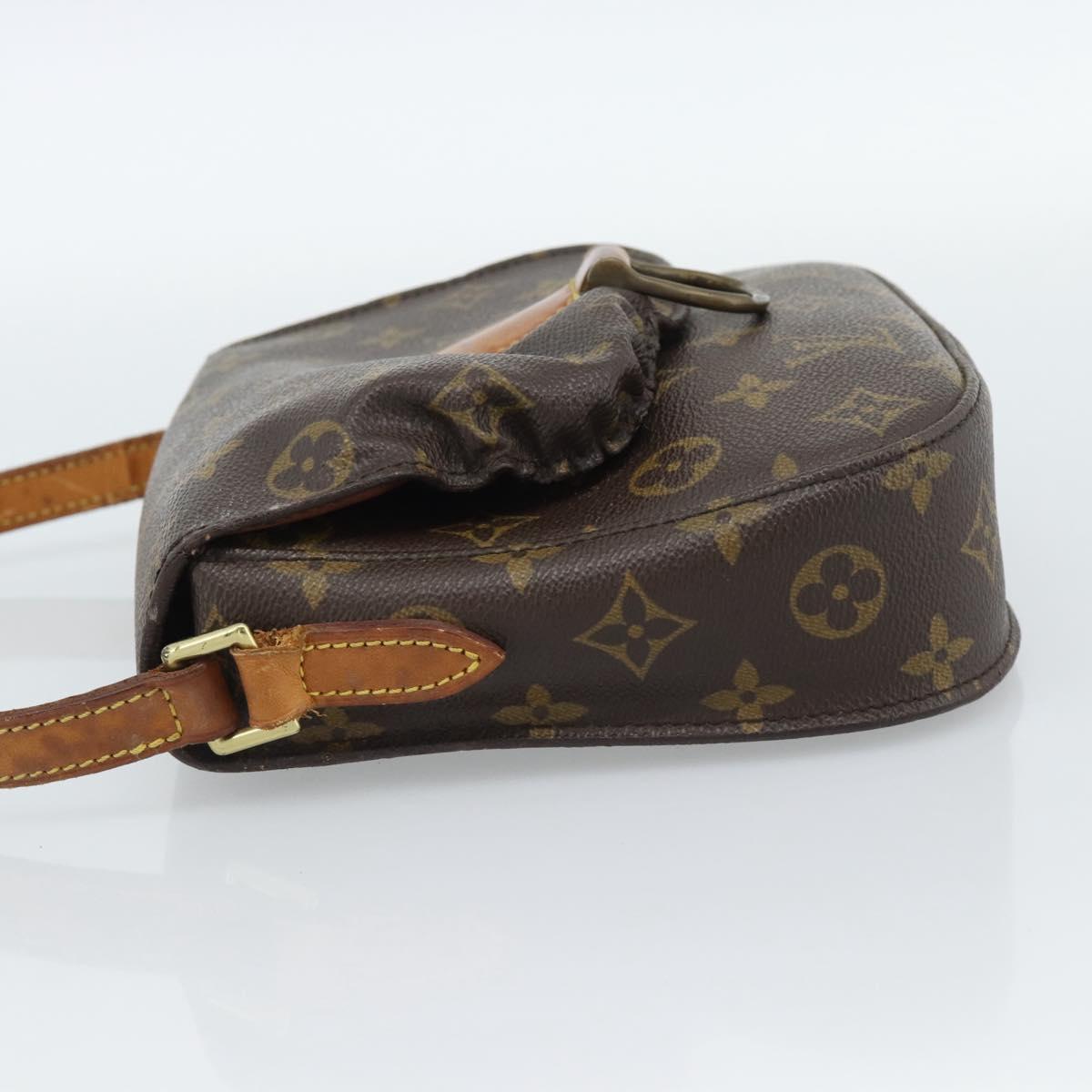 LOUIS VUITTON Monogram Saint Cloud MM Shoulder Bag M51243 LV Auth 190421