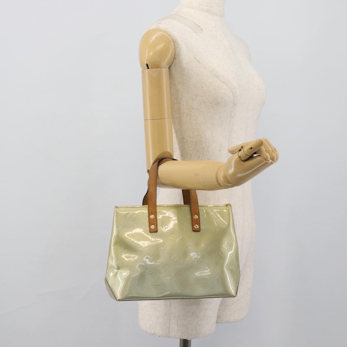 LOUIS VUITTON Monogram Vernis Reade PM Hand Bag Lavande M91220 LV Auth 190423