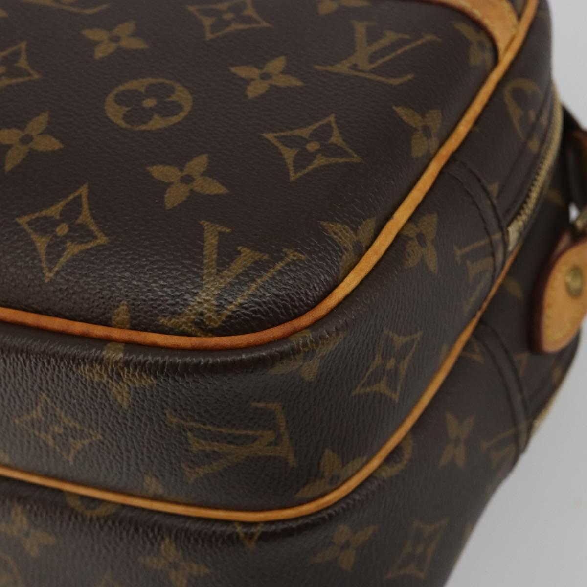 LOUIS VUITTON Monogram Reporter PM Shoulder Bag M45254 LV Auth 190431