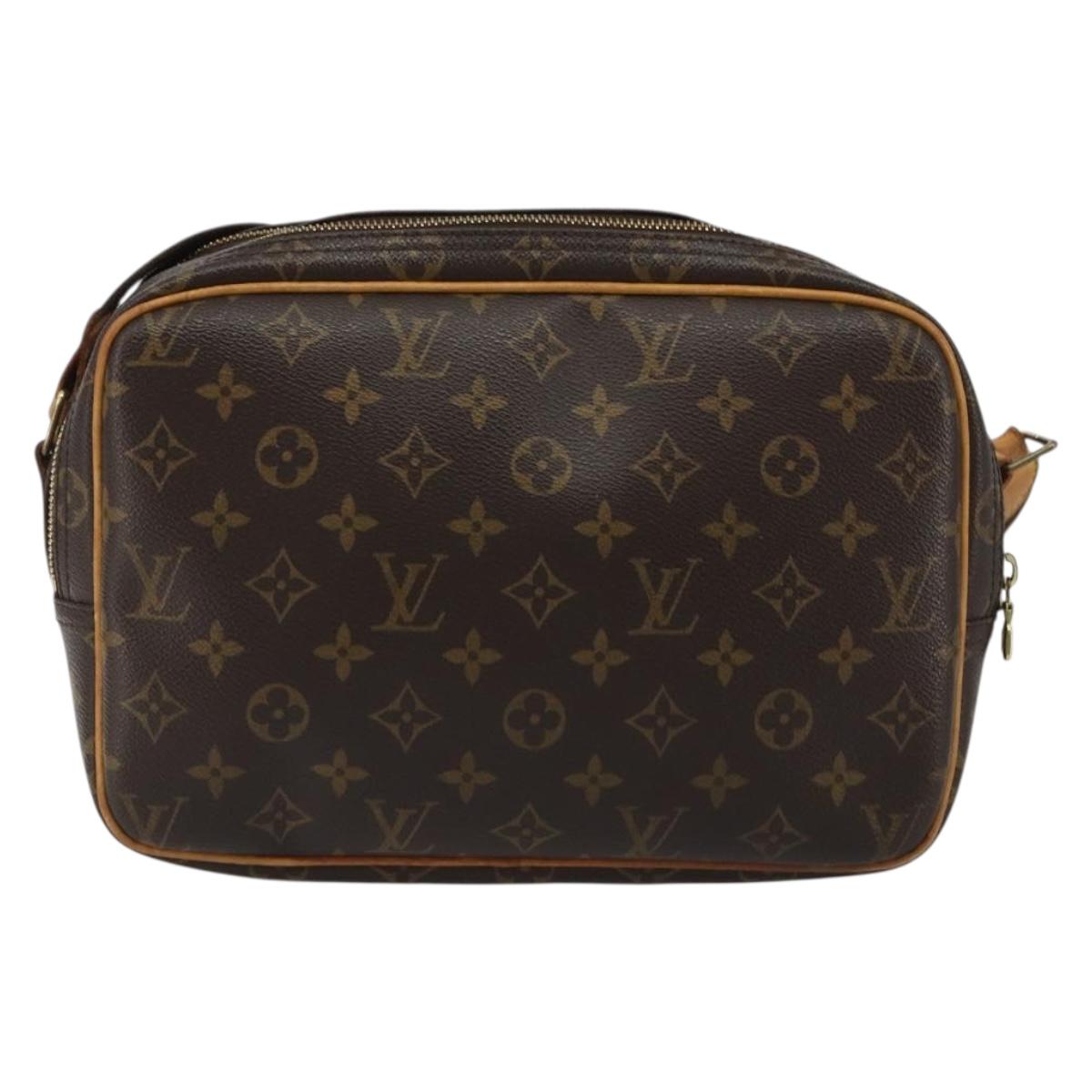 LOUIS VUITTON Monogram Reporter PM Shoulder Bag M45254 LV Auth 190431