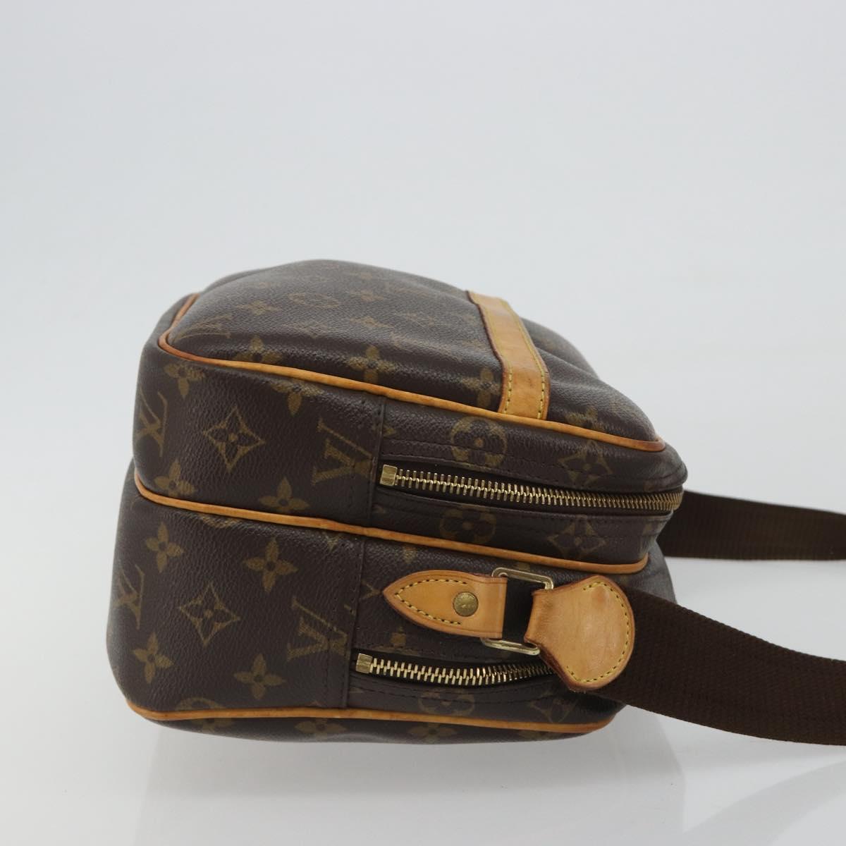 LOUIS VUITTON Monogram Reporter PM Shoulder Bag M45254 LV Auth 190431