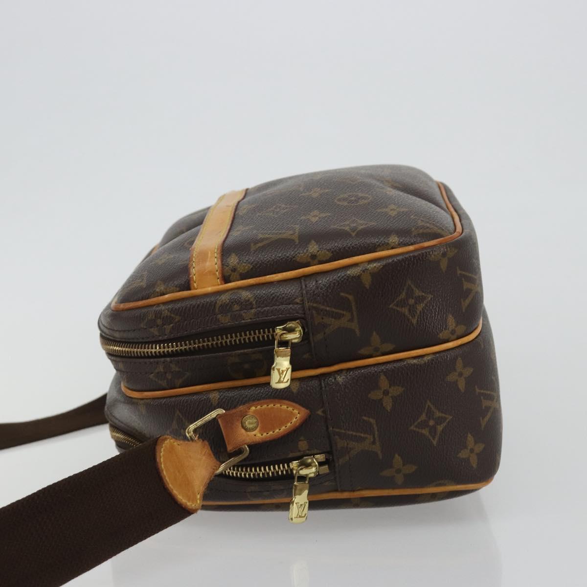 LOUIS VUITTON Monogram Reporter PM Shoulder Bag M45254 LV Auth 190431