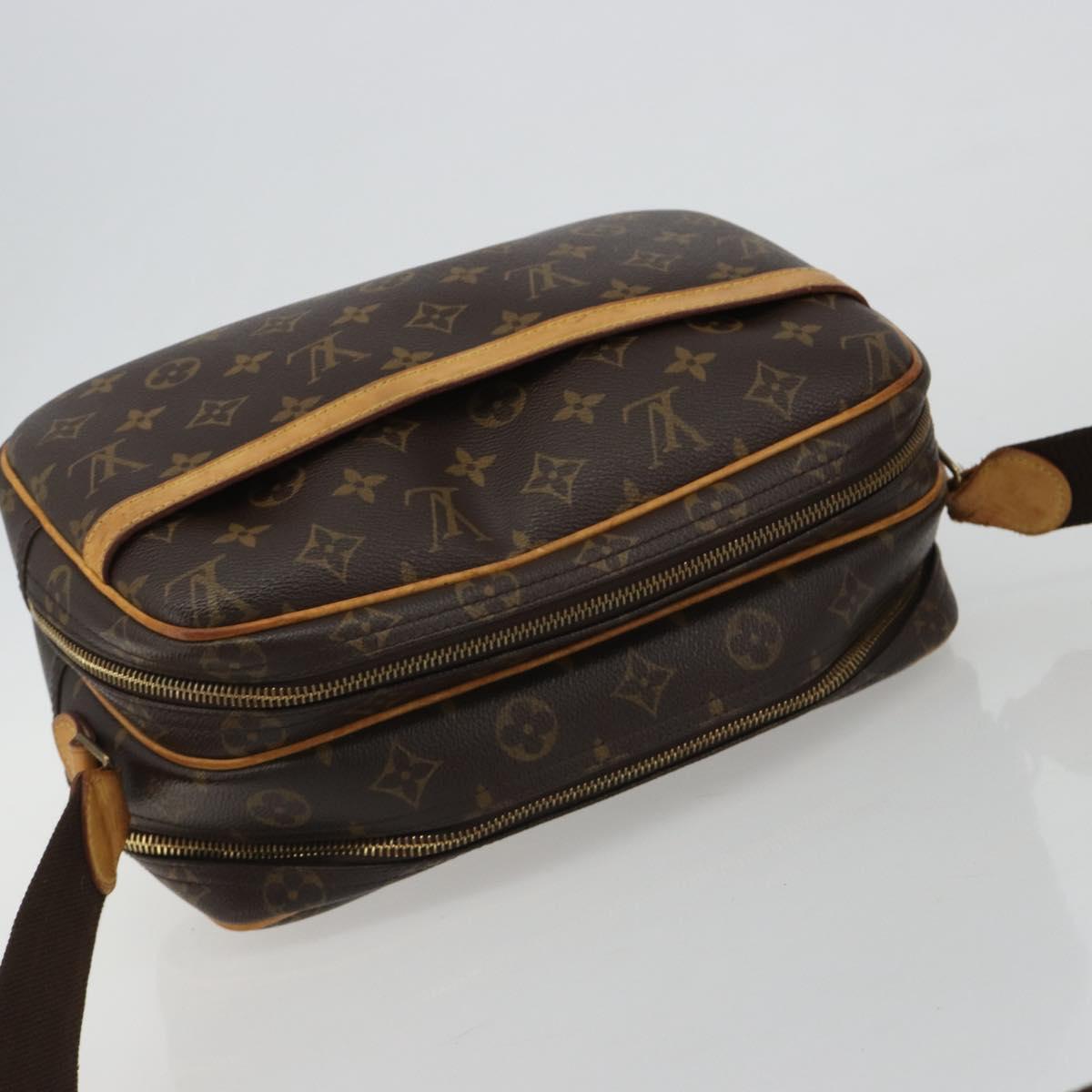 LOUIS VUITTON Monogram Reporter PM Shoulder Bag M45254 LV Auth 190431