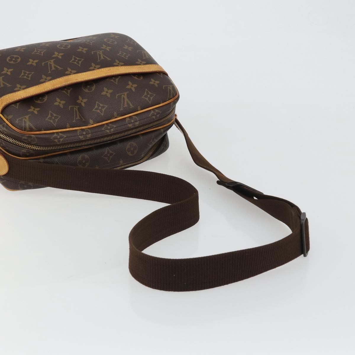 LOUIS VUITTON Monogram Reporter PM Shoulder Bag M45254 LV Auth 190431