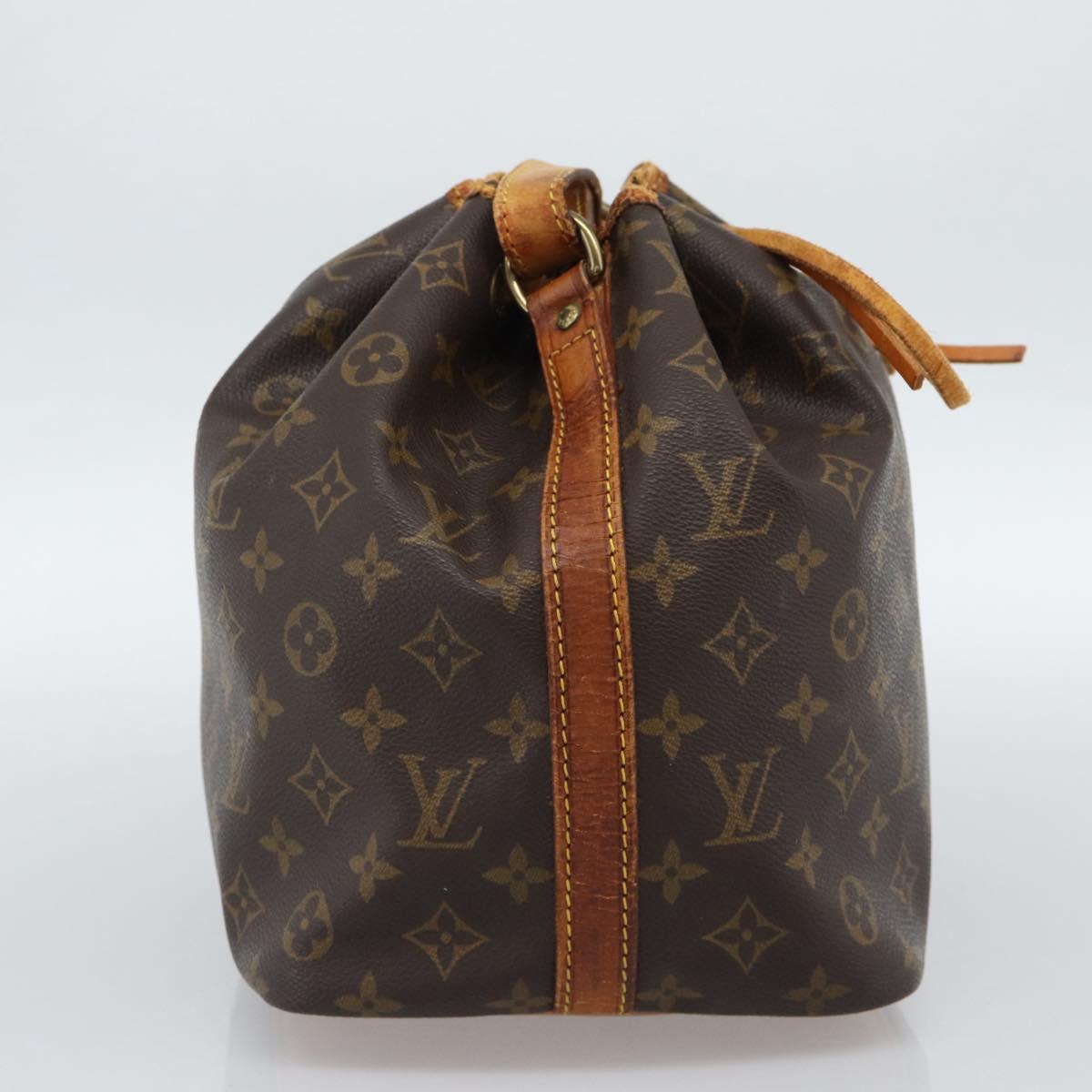 LOUIS VUITTON Monogram Petit Noe Shoulder Bag M42226 LV Auth 190432