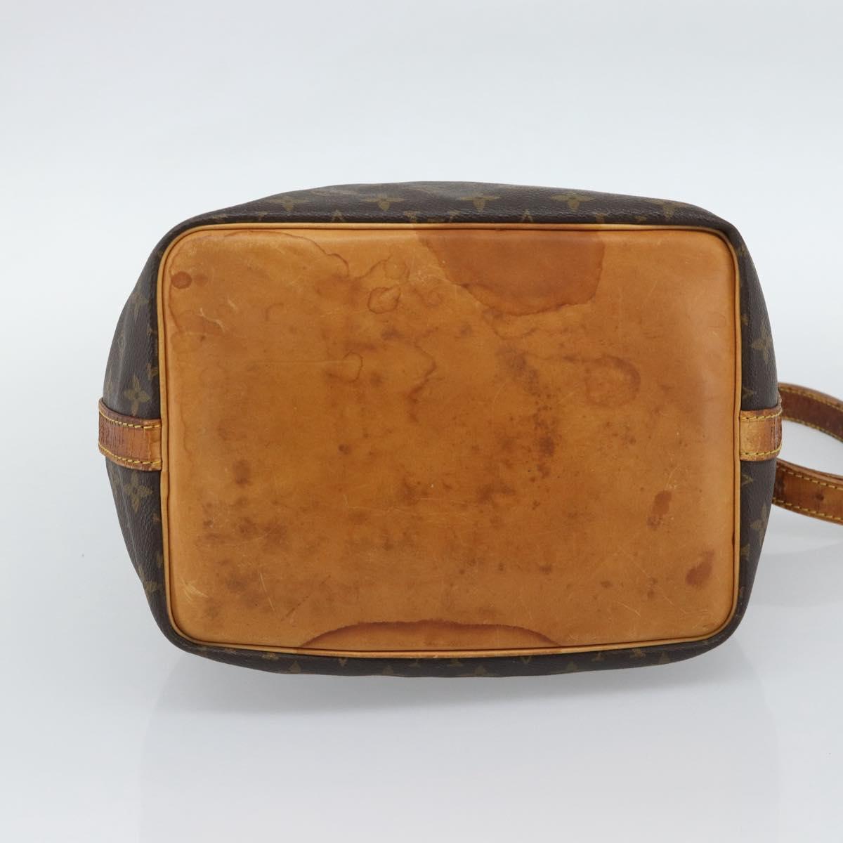 LOUIS VUITTON Monogram Petit Noe Shoulder Bag M42226 LV Auth 190432