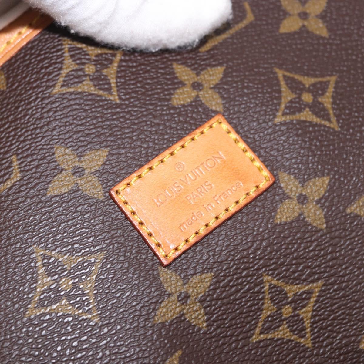 LOUIS VUITTON Monogram Saumur 30 Shoulder Bag M42256 LV Auth 190437A