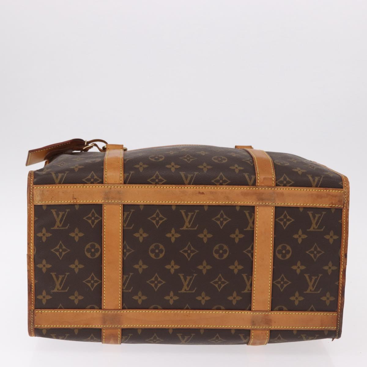 LOUIS VUITTON Monogram Sac Shan 40 Pet Carry M42024 LV Auth 190438
