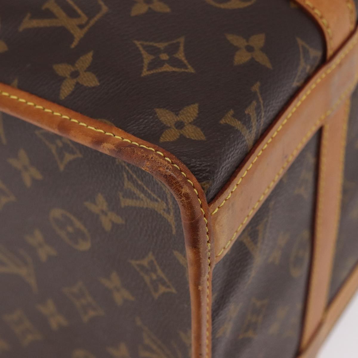 LOUIS VUITTON Monogram Sac Shan 40 Pet Carry M42024 LV Auth 190438