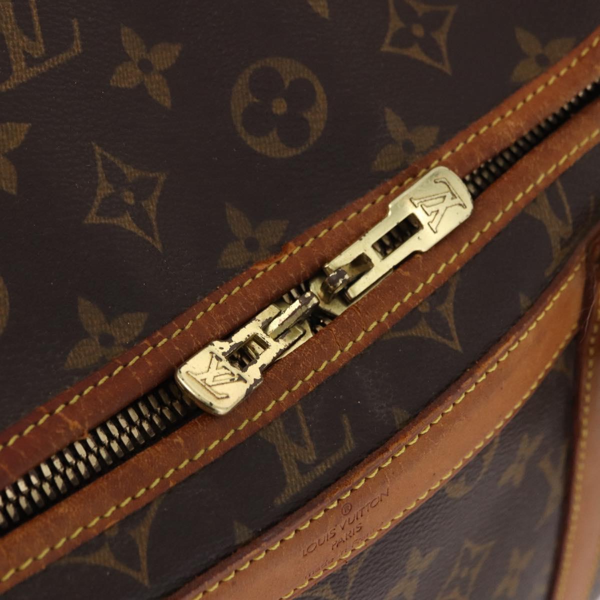 LOUIS VUITTON Monogram Sac Shan 40 Pet Carry M42024 LV Auth 190438