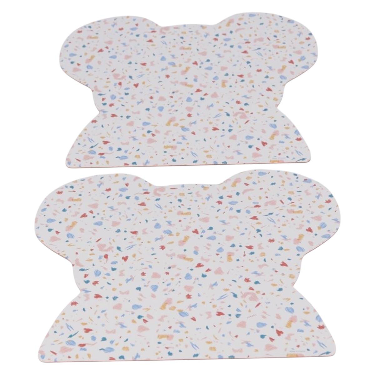 HERMES Pass Pass Place Mat Paper 10 Sheets Set Multicolor Auth 190447