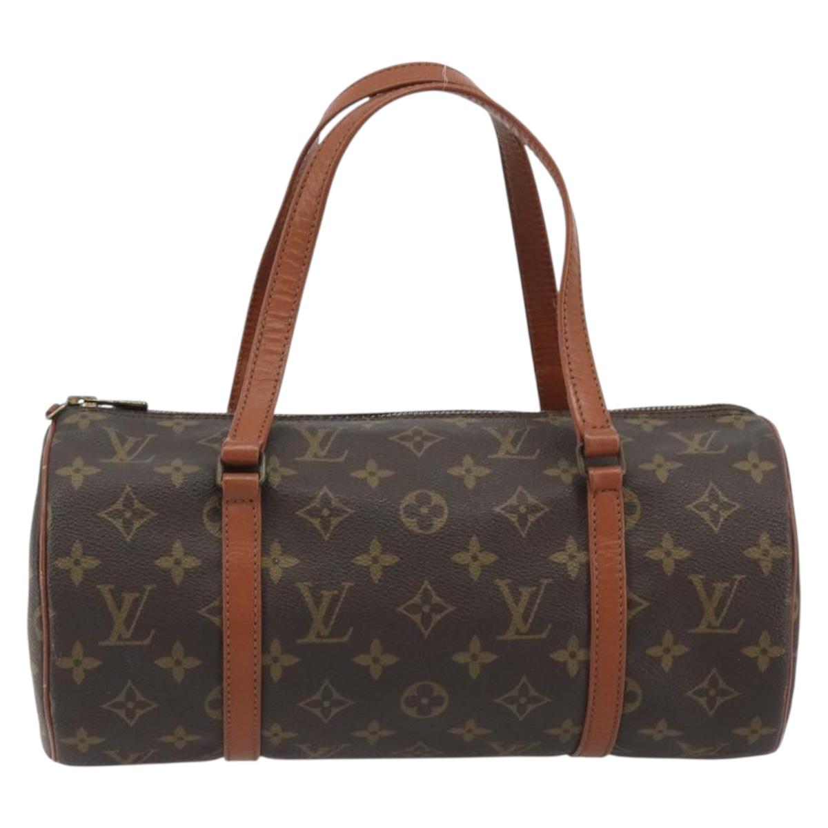 LOUIS VUITTON Monogram Papillon 30 Hand Bag M51385 LV Auth 190458A