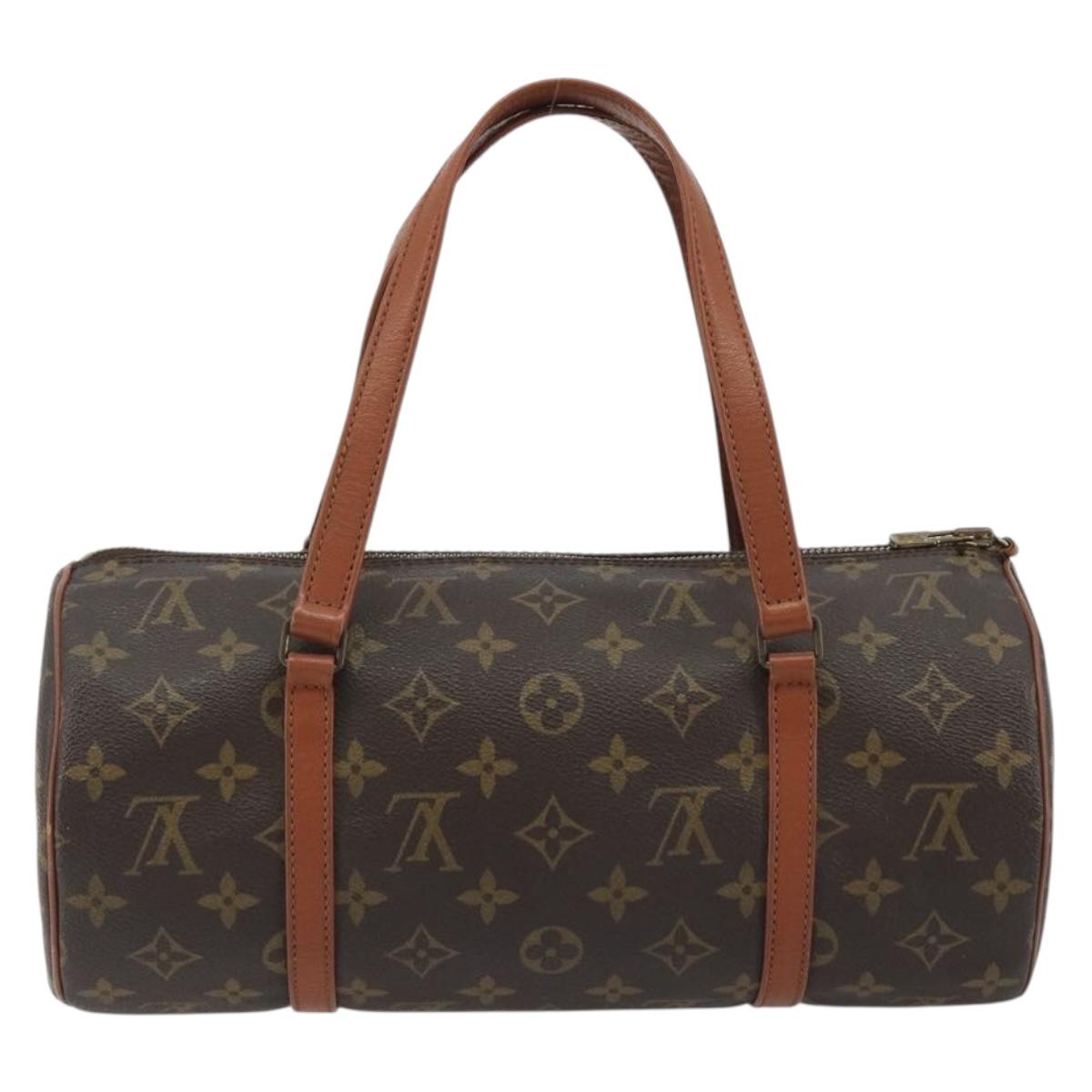 LOUIS VUITTON Monogram Papillon 30 Hand Bag M51385 LV Auth 190458A