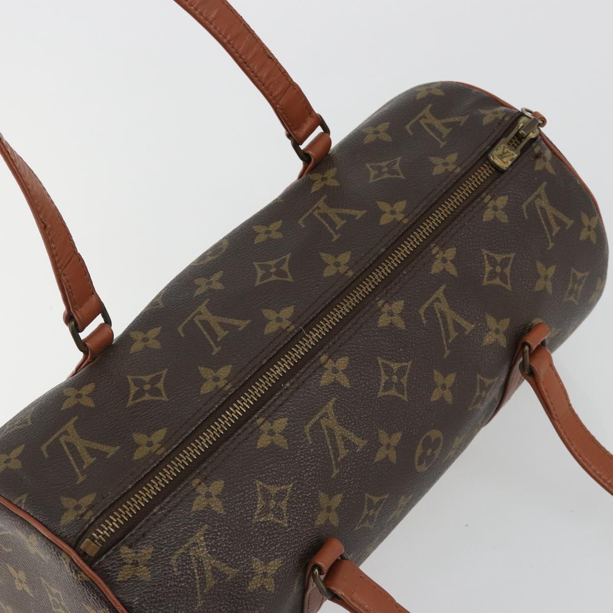 LOUIS VUITTON Monogram Papillon 30 Hand Bag M51385 LV Auth 190458A