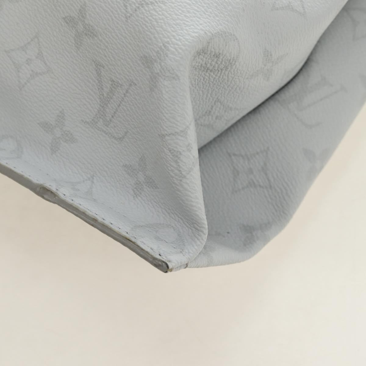 LOUIS VUITTON Monogram White Flat Vertical 2way Multicolor M44627 Auth 190470M