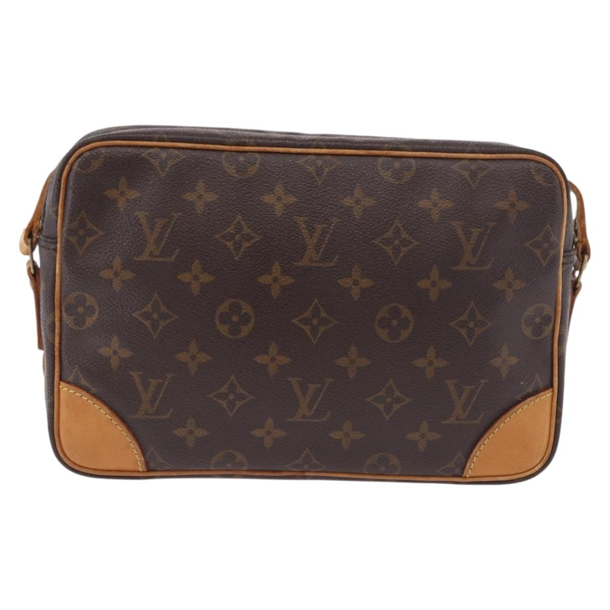 LOUIS VUITTON Monogram Trocadero 27 Shoulder Bag M51274 LV Auth 190480