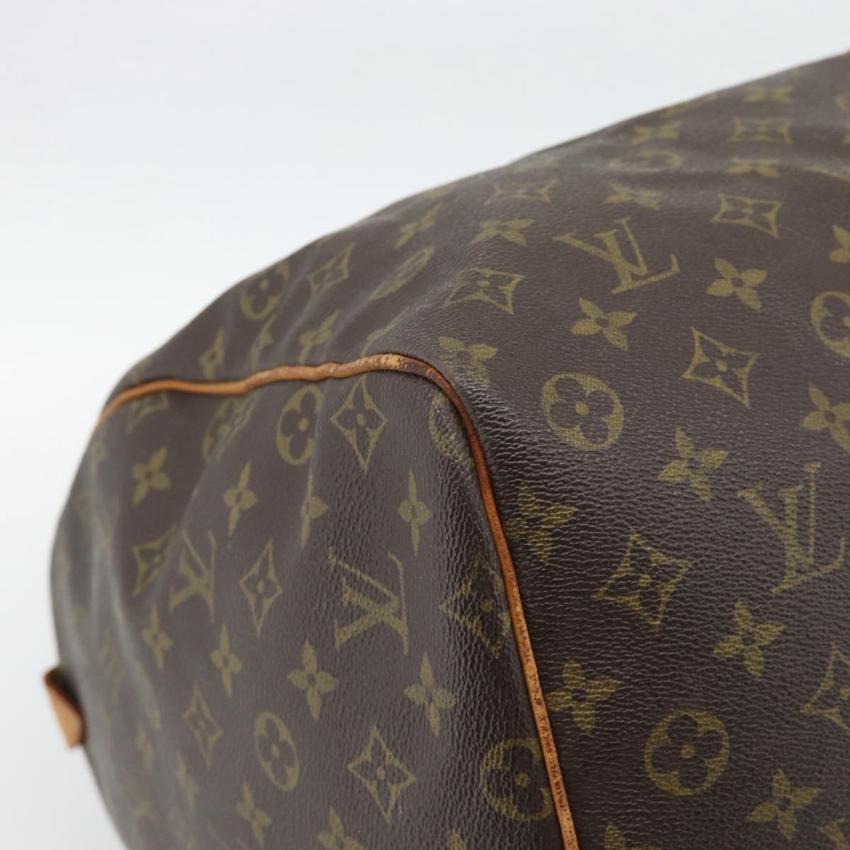 LOUIS VUITTON Monogram Keepall 60 Boston Bag M41422 LV Auth 190488