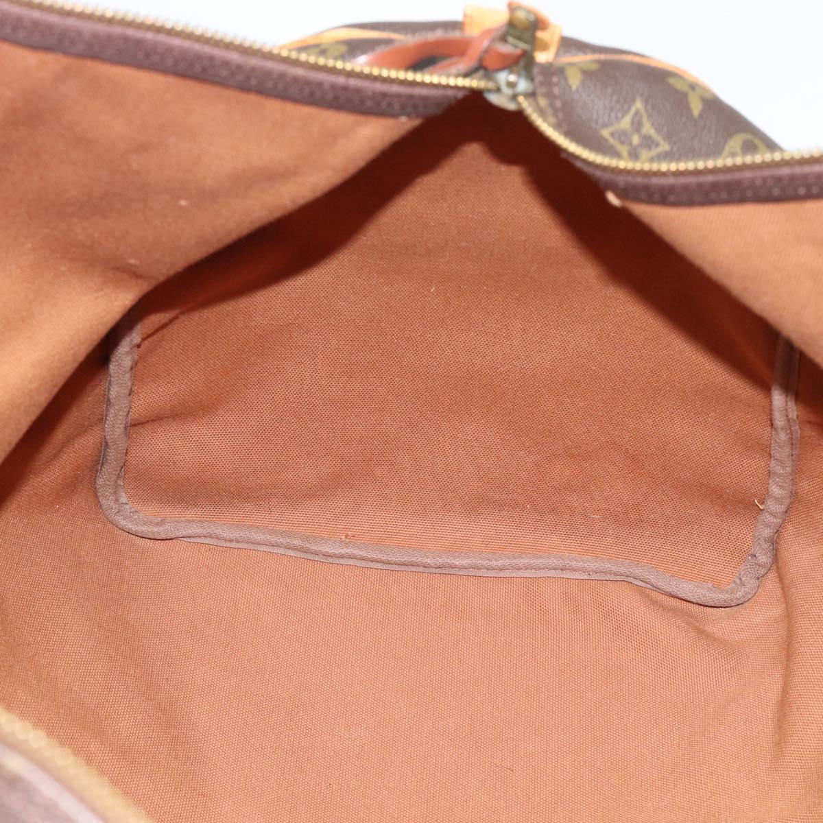 LOUIS VUITTON Monogram Keepall 60 Boston Bag M41422 LV Auth 190488