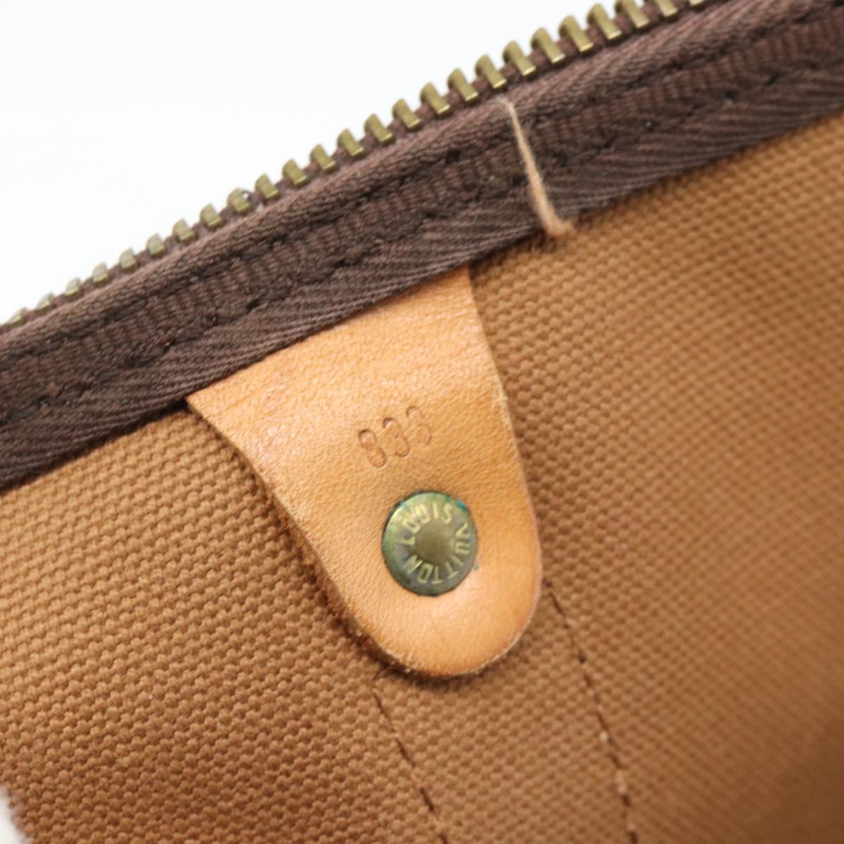 LOUIS VUITTON Monogram Keepall 60 Boston Bag M41422 LV Auth 190488