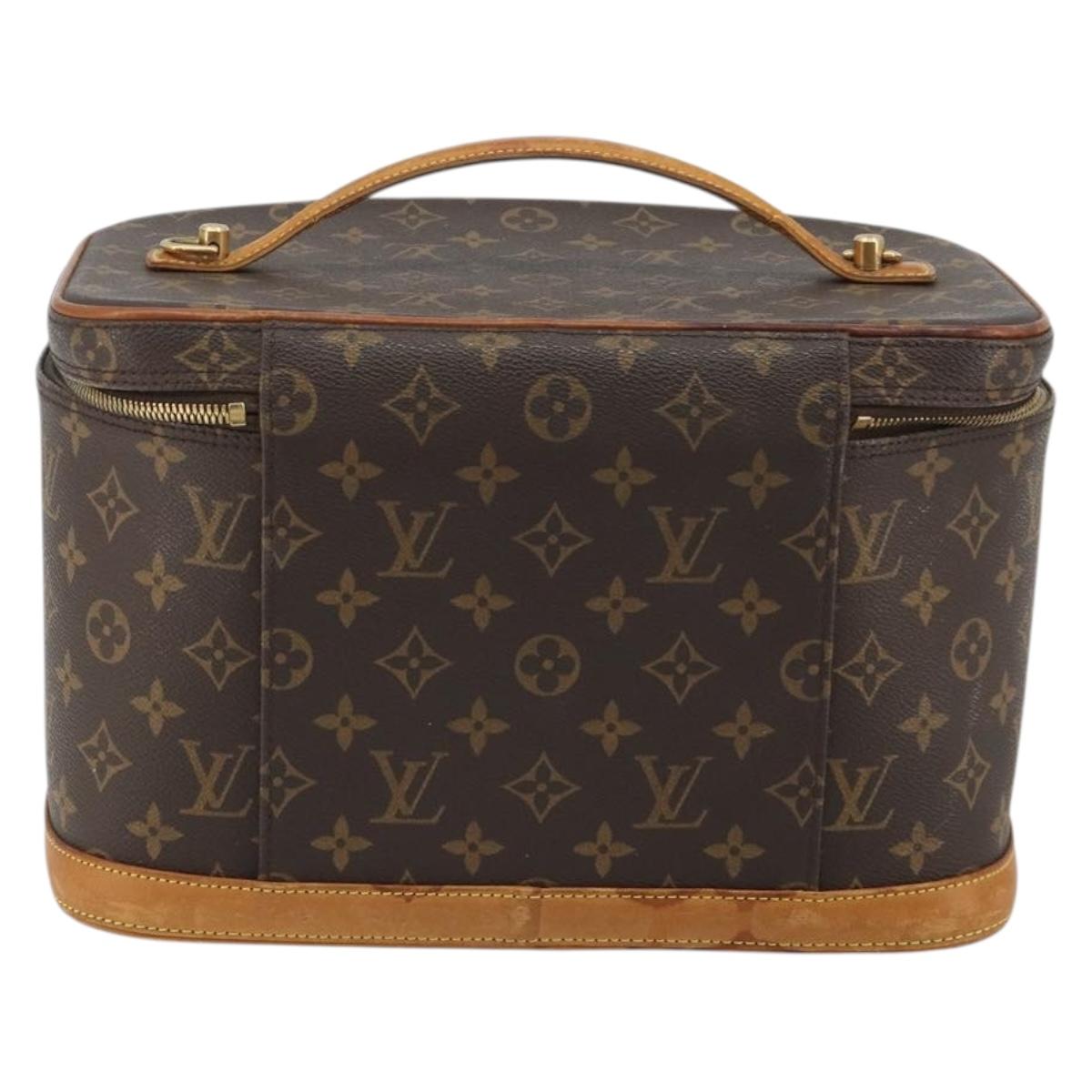 LOUIS VUITTON Monogram Nice Hand Bag M47280 LV Auth 190501