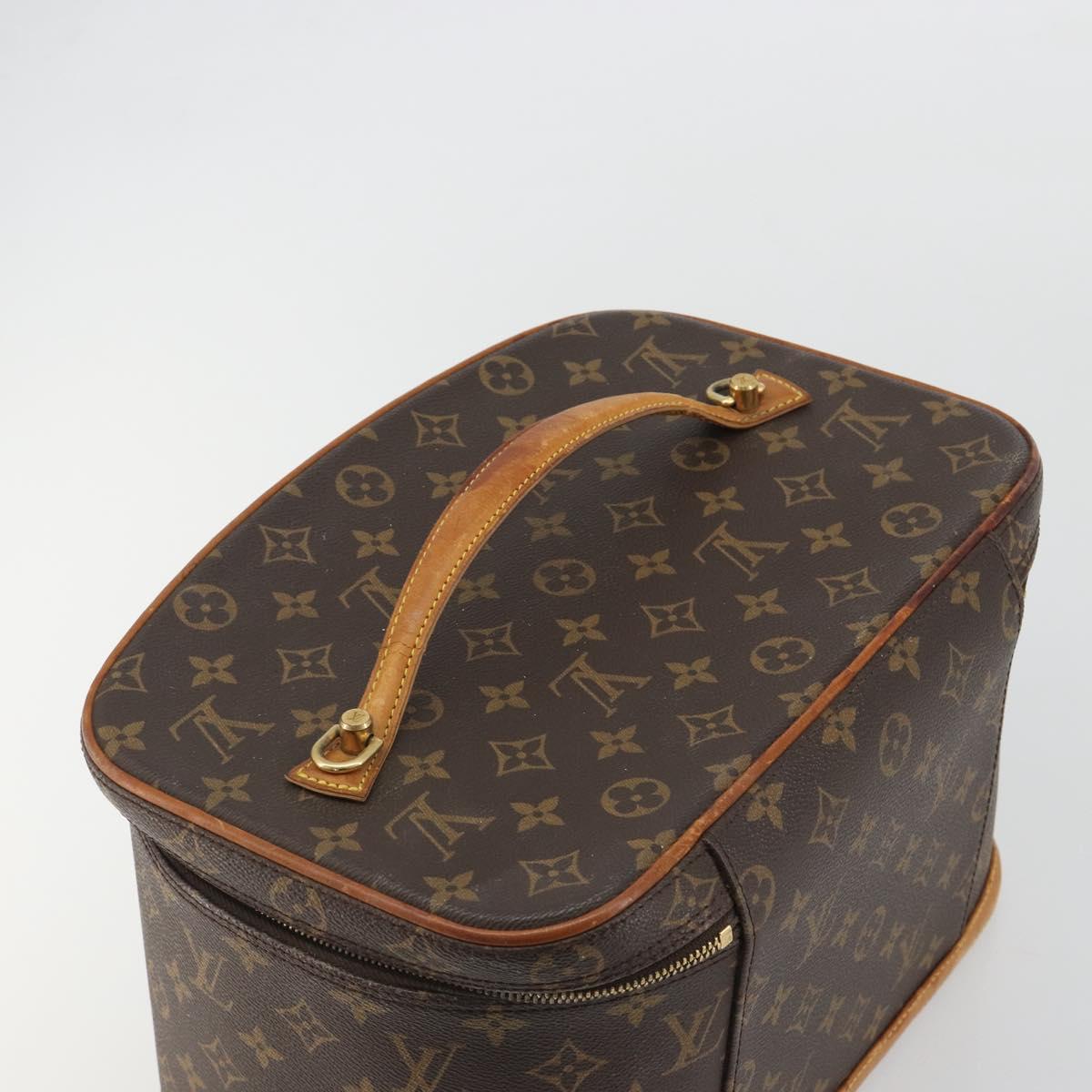 LOUIS VUITTON Monogram Nice Hand Bag M47280 LV Auth 190501