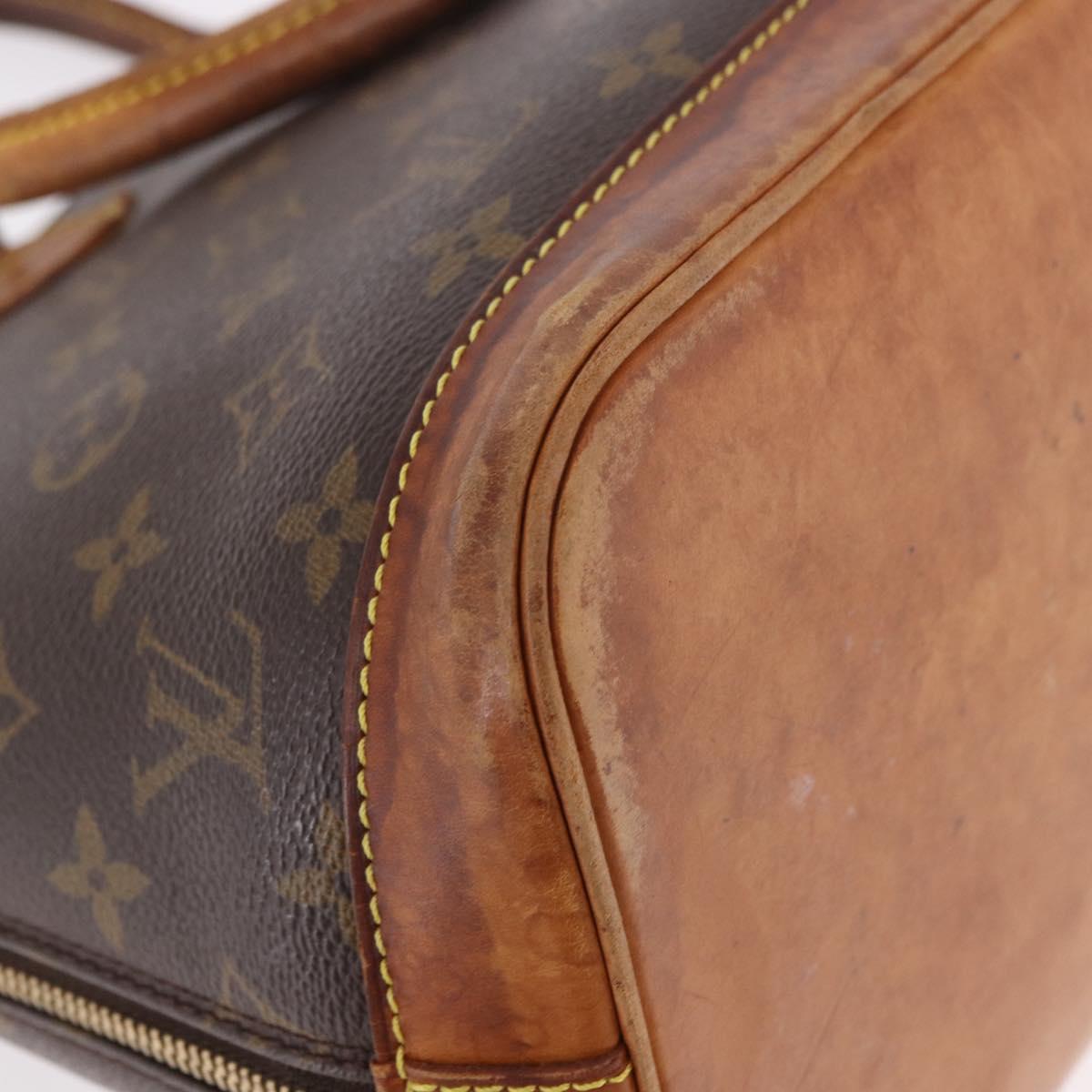 LOUIS VUITTON Monogram Alma Hand Bag M51130 LV Auth 190503