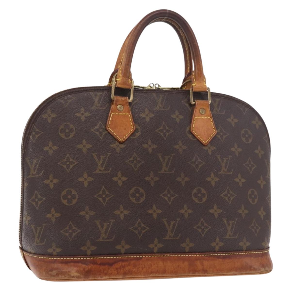 LOUIS VUITTON Monogram Alma Hand Bag M51130 LV Auth 190503
