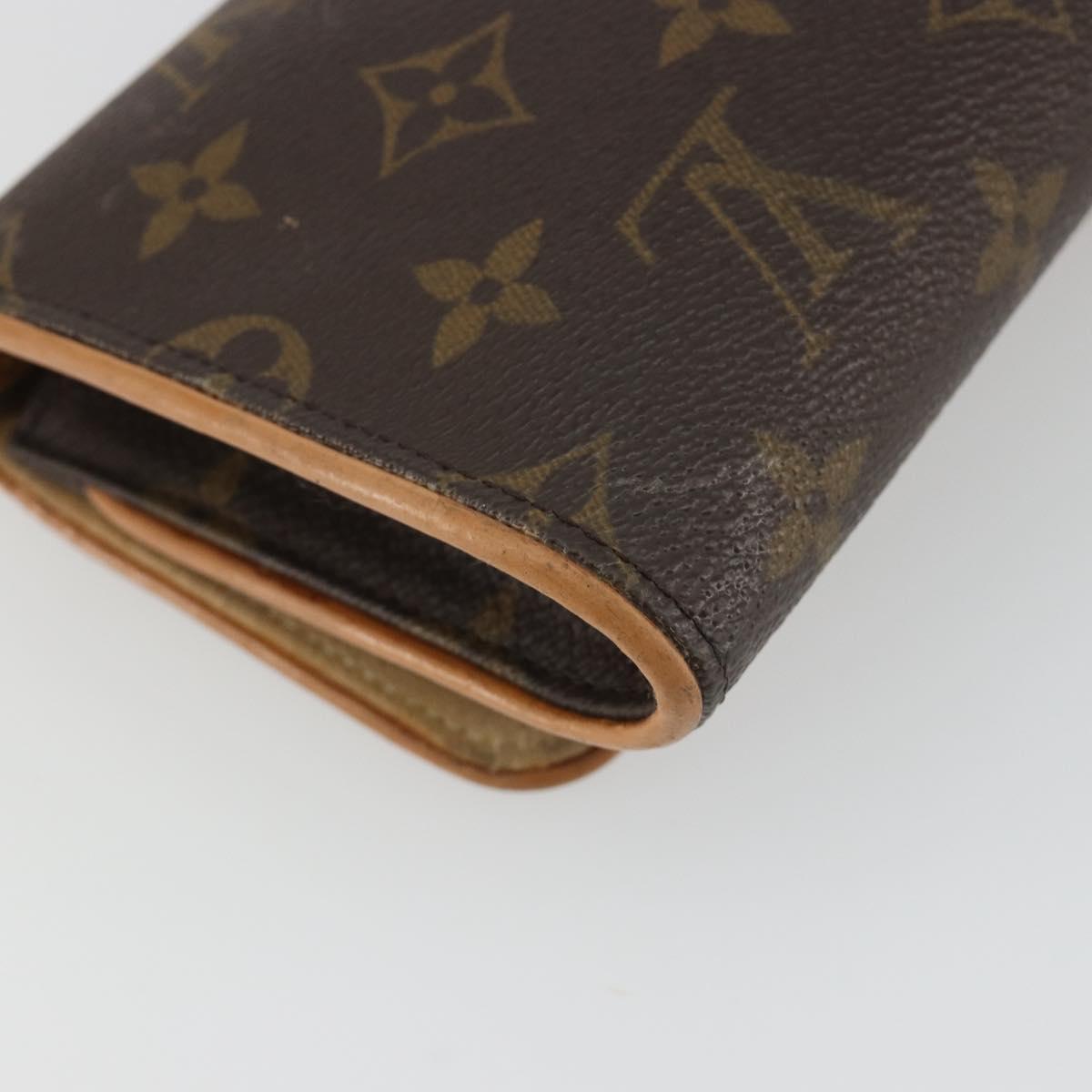 LOUIS VUITTON Monogram Pochette Twin GM Shoulder Bag M51852 LV Auth 190510