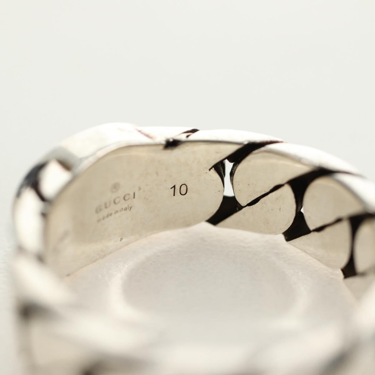GUCCI Ring Ag925 Silver Auth 190513A